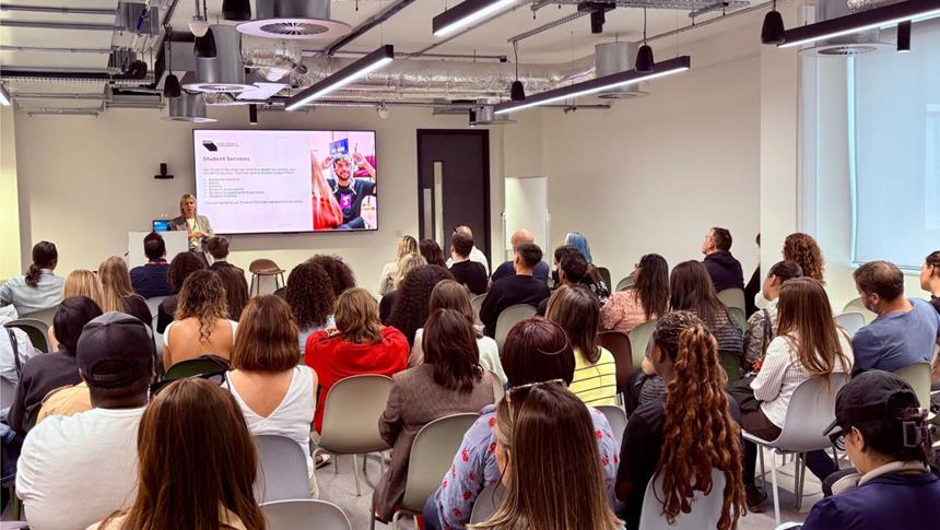 London College of Contemporary Arts welcomes prospective students to Open Day