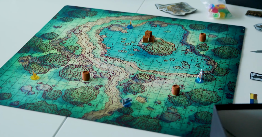 Gaming 3D map