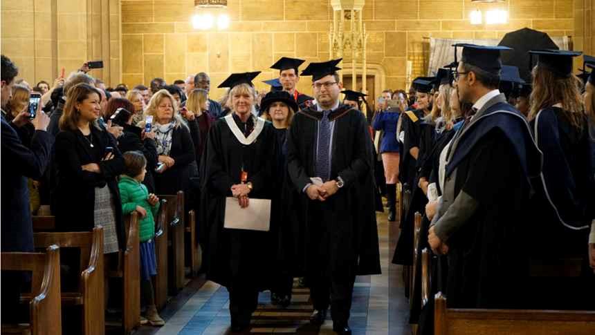 a graduation ceremony