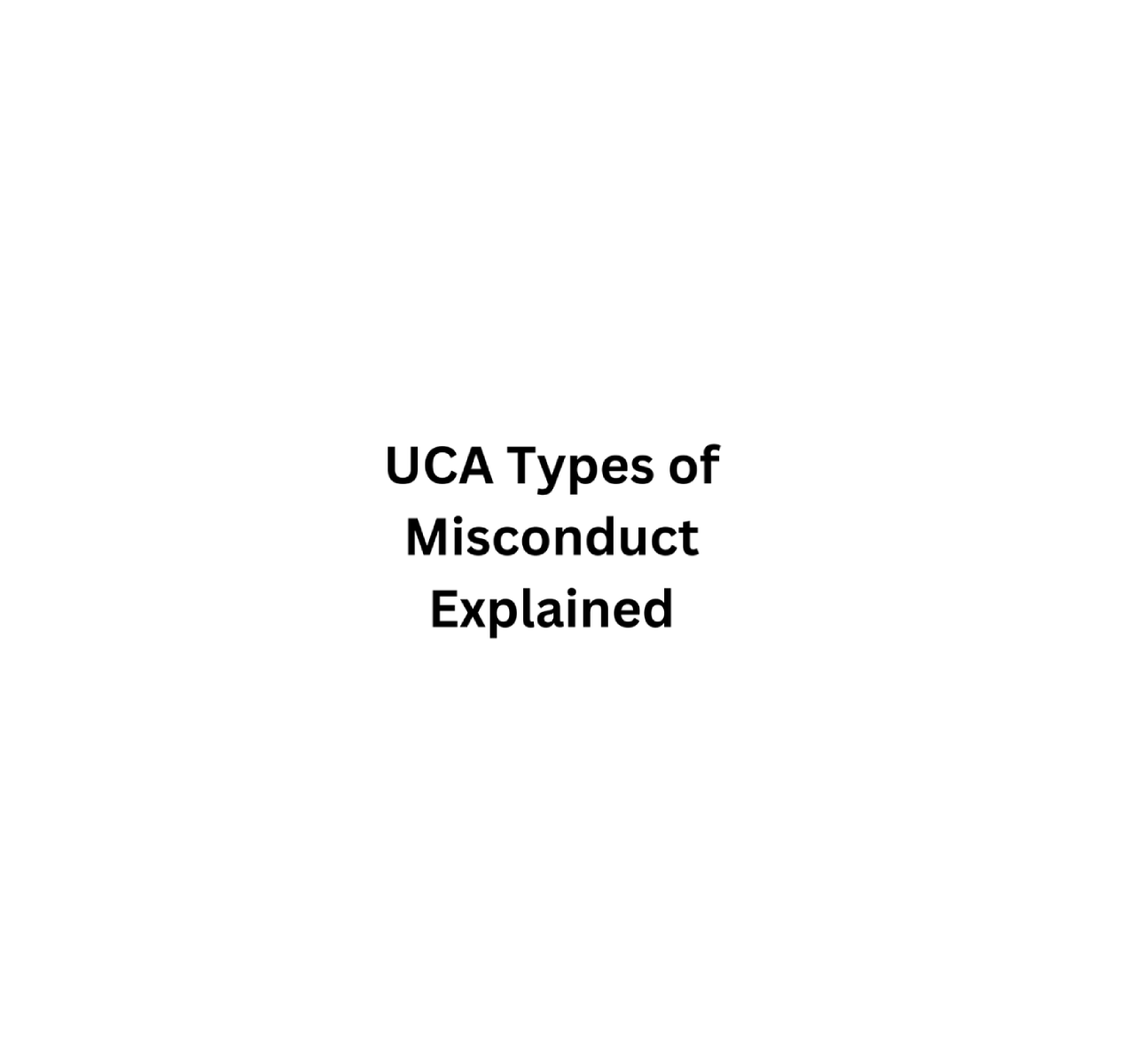 Academic MisconductRegulations and Procedure