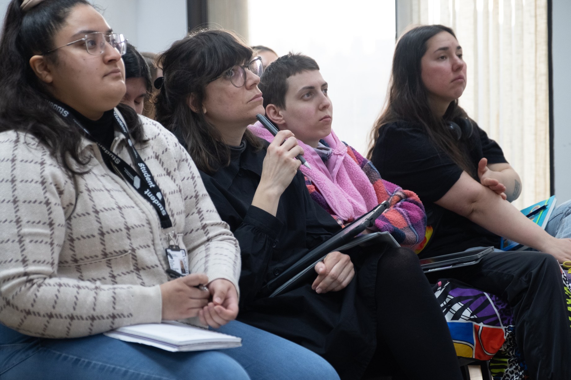 students in a lecture