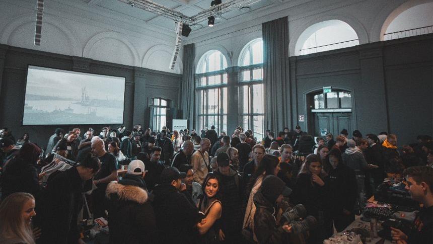 a event hall with people