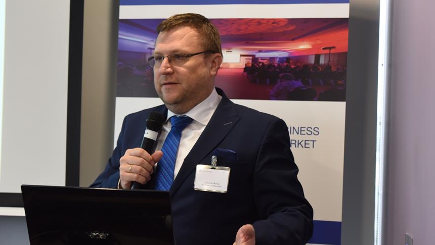 a person talking with a mic