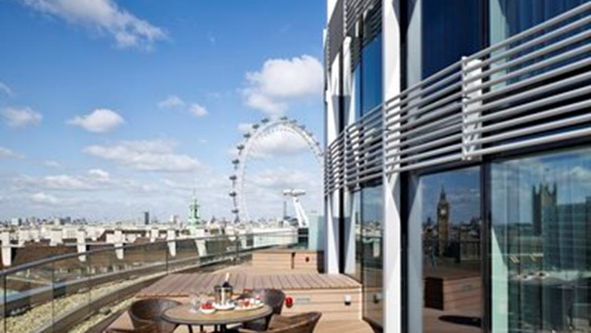 park plaza westminster bridge london penthouse terrace