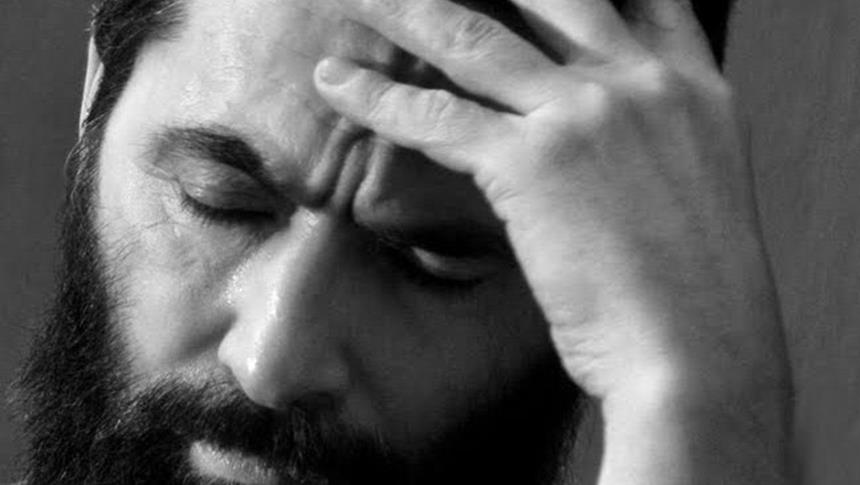 a person in deep thought