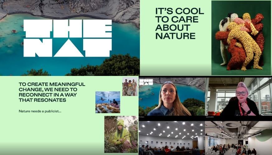 THE NAT collaborate with LCCA to host nature-positive fashion workshop for students