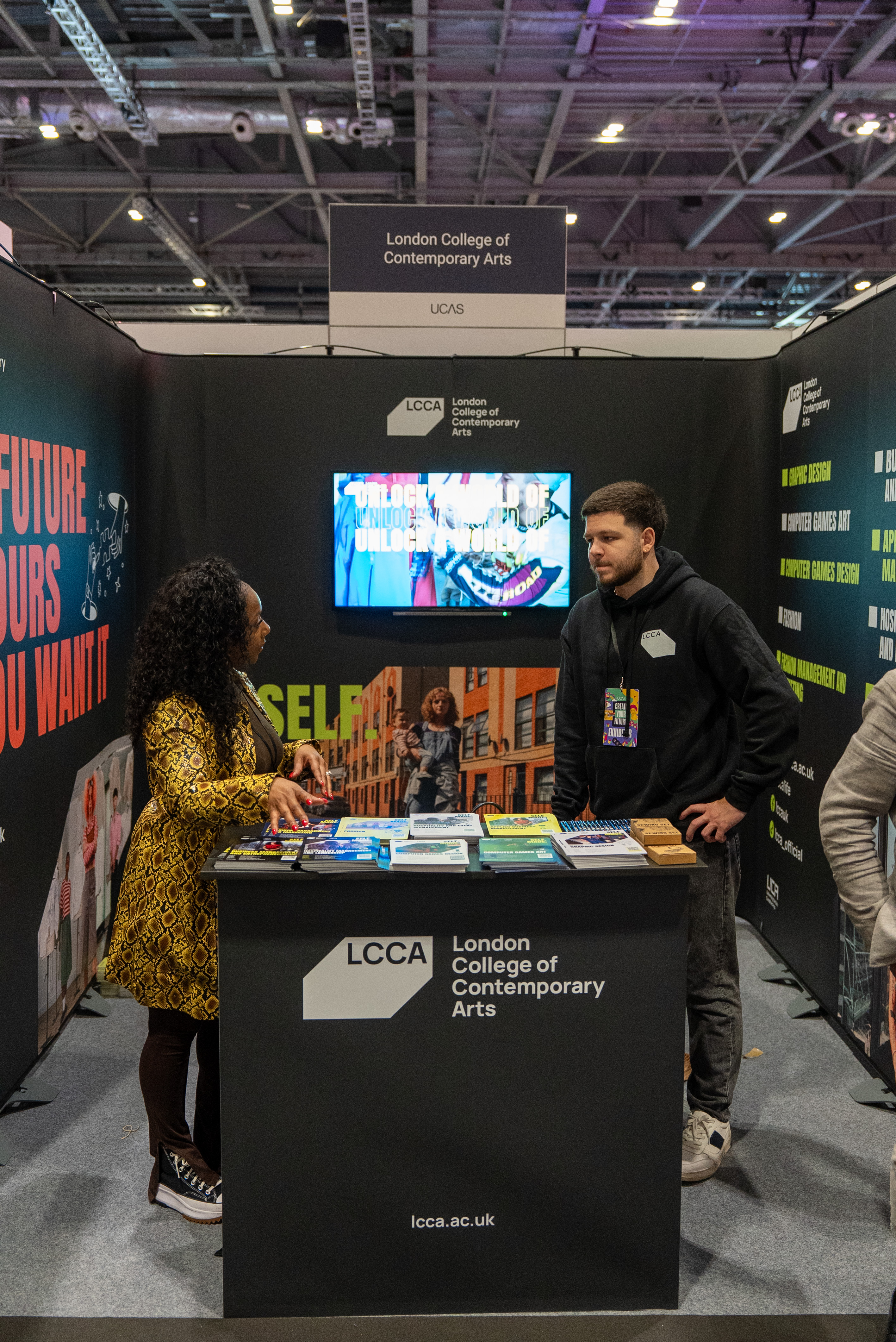 Meet LCCA at UCAS Discovery London 2026