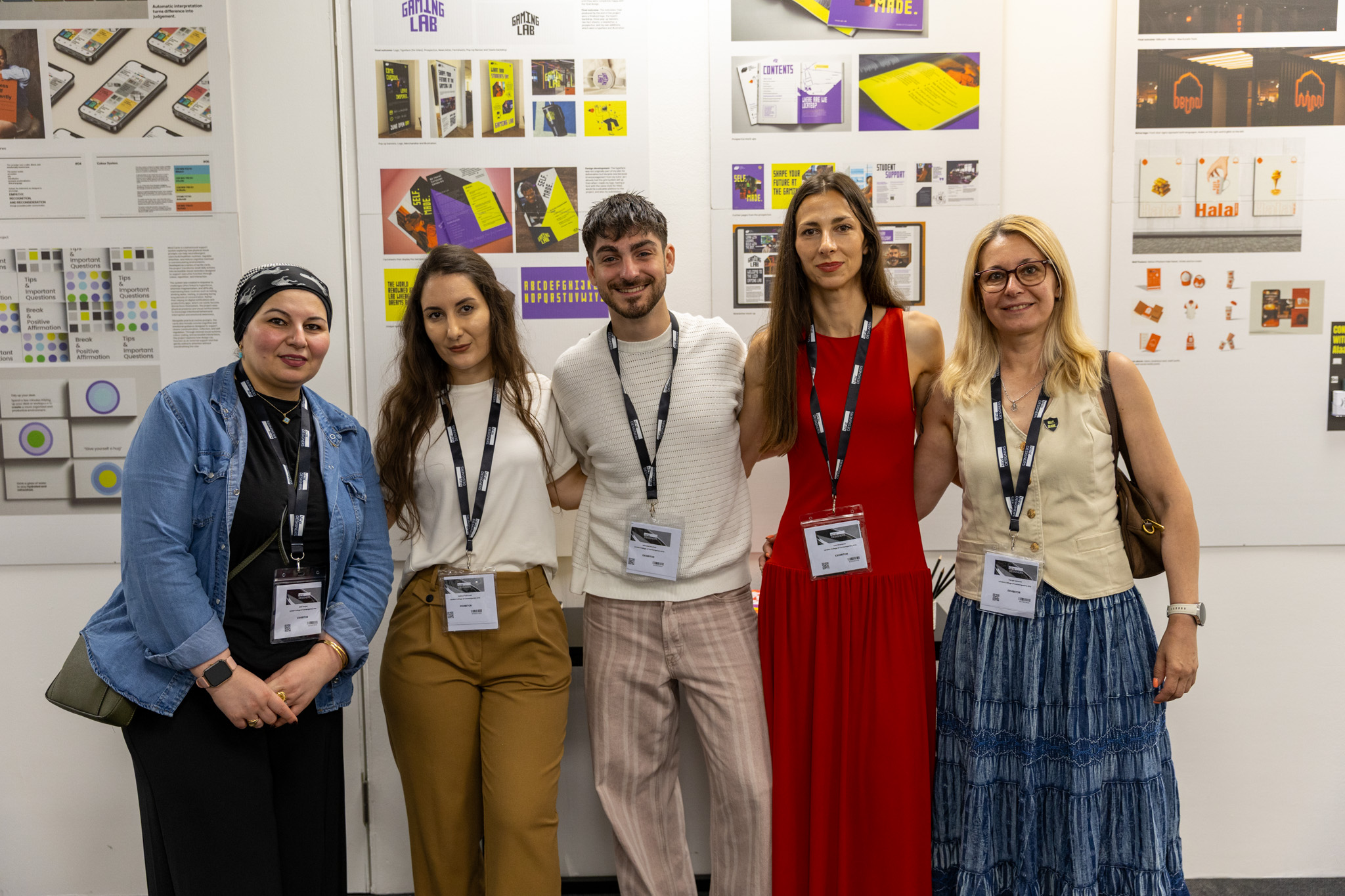 LCCA Graphic Design students make their debut at New Designers